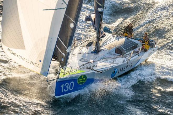 Phil Sharp's Class40 Imerys finishes second in the Rolex Fastnet Race ©  ELWJ Photography / RORC